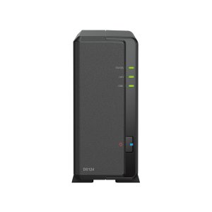 Synology DiskStation DS124 NAS Desktop Realtek RTD1619B 1 GB DDR4 6 TB HDD DiskStation Manager Black