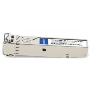 10GBase-DWDM 100GHz SFP+ Transceiver (SMF, 1531.12nm, 100km, LC, DOM, Rugged)