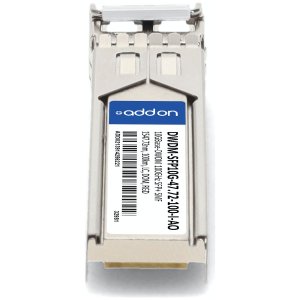 10GBase-DWDM 100GHz SFP+ Transceiver (SMF, 1547.72nm, 100km, LC, DOM, Rugged)