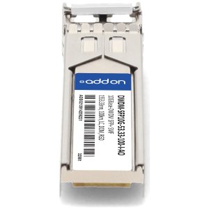 AddOn Networks DWDM-SFP10G-53.33-100-I-AO network transceiver module Fiber optic 10000 Mbit/s SFP+ 1553.33 nm