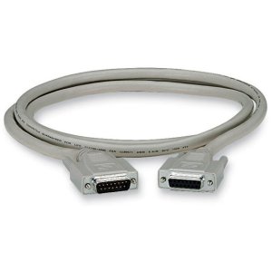 Black Box EGM16T-0025-MF serial cable Grey 7.6 m DB15