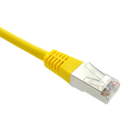 Black Box EVE534-00M5 networking cable Yellow 0.5 m Cat5e F/UTP (FTP)