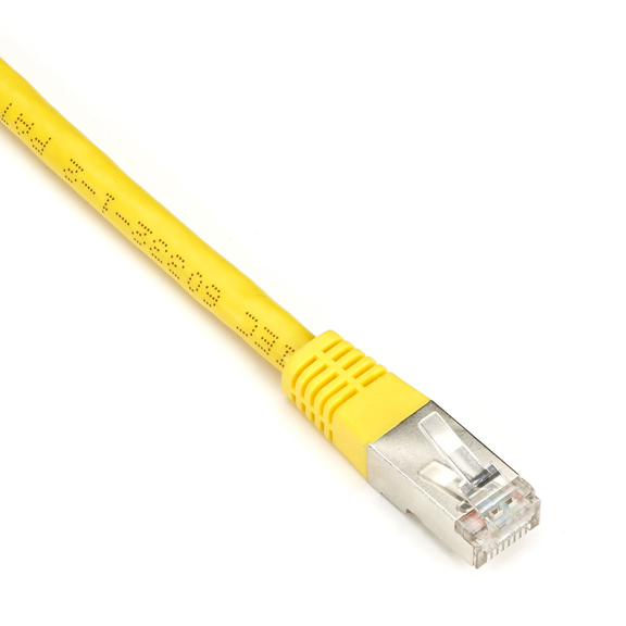 Black Box EVNSL0172YL-0003 networking cable Yellow 0.9 m Cat5e S/FTP (S-STP)