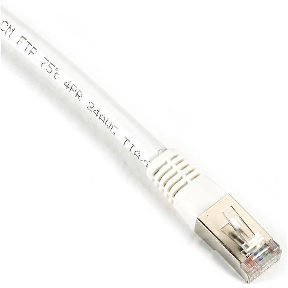 Black Box Cat.6 FTP 6.1m networking cable White Cat6 F/UTP (FTP)