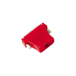 Black Box FA4525M-RD cable gender changer DB25 RJ45 Red