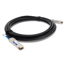 AddOn Networks FG-TRAN-QSFP+SR-PDAC2M-AO InfiniBand/fibre optic cable 2 m Black, Silver