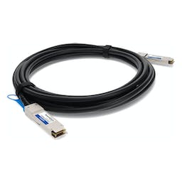 AddOn Networks FG-TRAN-QSFP+SR-PDAC4M-AO InfiniBand/fibre optic cable 4 m Black, Silver