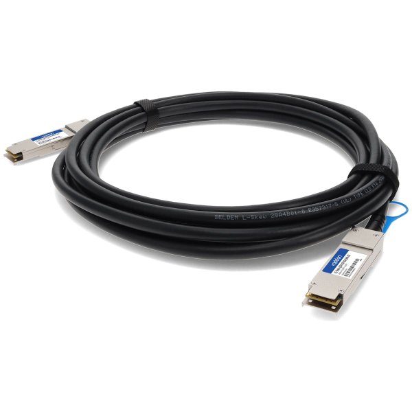 AddOn Networks FG-TRAN-QSFP+SR-PDAC6M-AO InfiniBand/fibre optic cable 6 m Black, Silver