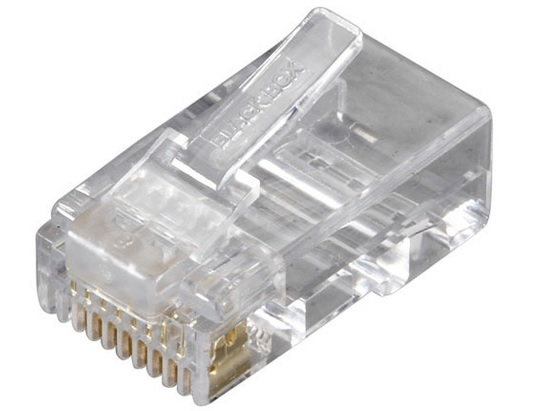 Black Box RJ-45, 100-Pack RJ45 Transparent