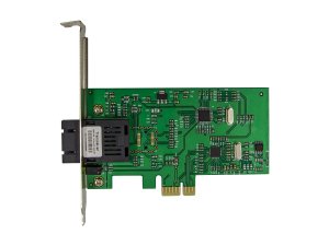 LevelOne Fast Ethernet Fiber PCIe Network Card, 1 x SC Multi-Mode Fiber