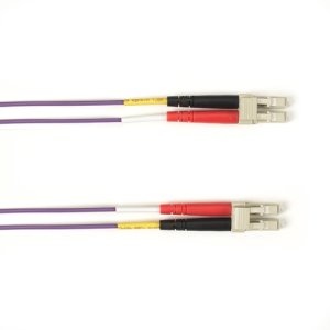 Black Box FOCMR10-001M-LCLC-VT InfiniBand/fibre optic cable 1 m LC OFNR Violet