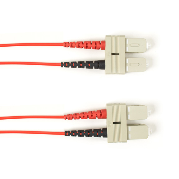 Black Box FOCMR10-001M-SCSC-RD InfiniBand/fibre optic cable 1 m SC OFNP OM3 Red