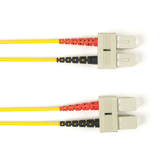 Black Box FOCMR10-001M-SCSC-YL InfiniBand/fibre optic cable 1 m SC OFNR OM3 Yellow