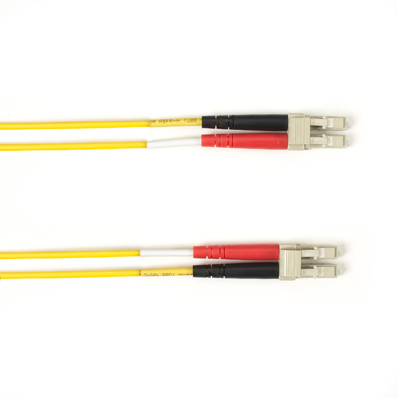 Black Box LC–LC, 2m InfiniBand/fibre optic cable OM3 Yellow