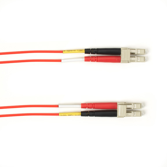 Black Box LC–LC, 3m InfiniBand/fibre optic cable OM3 Red