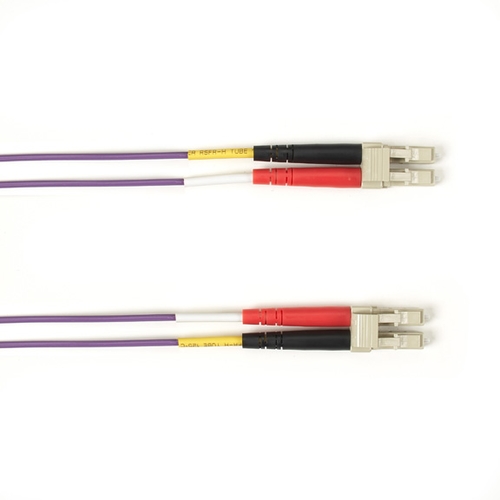 Black Box FOCMR10-003M-LCLC-VT InfiniBand/fibre optic cable 3 m LC OFNR OM3 Violet