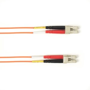 Black Box FOCMR10-005M-LCLC-OR InfiniBand/fibre optic cable 5 m LC OFNR OM3 Orange