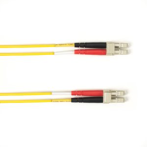 Black Box FOLZH10-001M-LCLC-YL InfiniBand/fibre optic cable 1 m LC OM3 Yellow