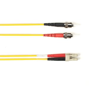 Black Box FOLZHSM-002M-STLC-YL InfiniBand/fibre optic cable 2 m ST LC OS2 Yellow