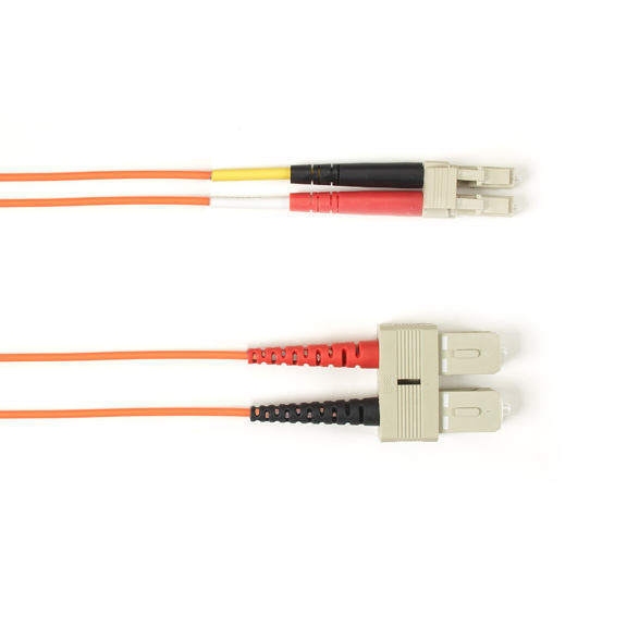 Black Box FOLZHSM-003M-SCLC-OR InfiniBand/fibre optic cable 3 m SC LC OS2 Orange