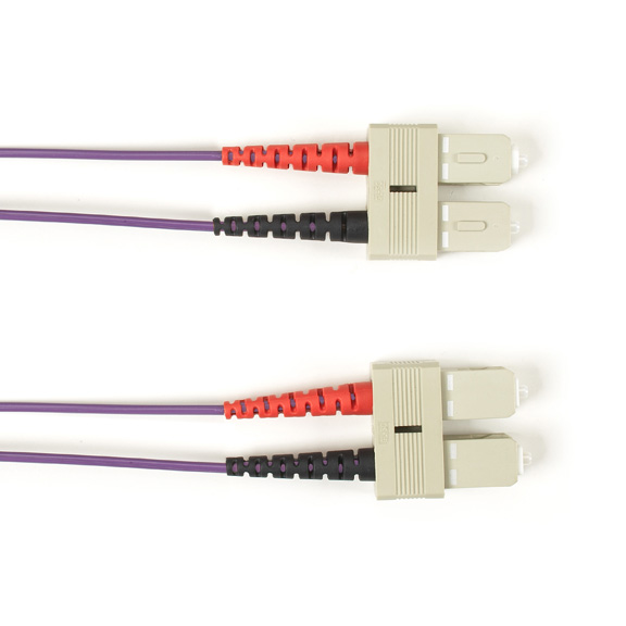 Black Box FOLZHSM-005M-SCSC-VT InfiniBand/fibre optic cable 5 m SC OS2 Violet