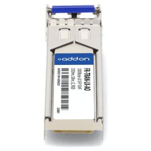 Fortinet FR-TRAN-LX Compatible TAA Compliant 1000Base-LX SFP Transceiver (SMF, 1310nm, 10km, LC, -40 to 85C)