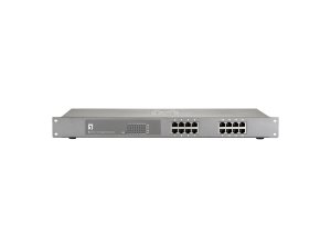 LevelOne 16-Port Gigabit PoE Switch, 802.3at/af PoE, 250W