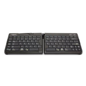 Goldtouch Go2 ergonomic split travel keyboard - Bluetooth wireless UK layout.