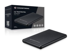 Conceptronic 2.5" Hard Disk Box USB 3.1 Type-C