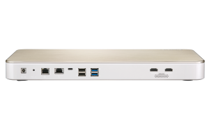 QNAP HS-453DX NAS Tower Ethernet LAN Gold, White J4105