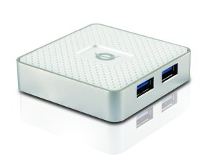 Conceptronic HUBBIES03W USB 3.2 Gen 1 (3.1 Gen 1) Type-A 5000 Mbit/s White