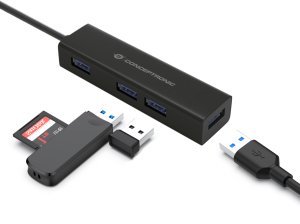 Conceptronic HUBBIES USB-C to 4-Port USB 3.0 Hub