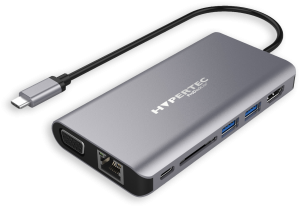 Hypertec ProDock USB Type- C bundle- includes Lite Gen 2 and 60W power supply unit.