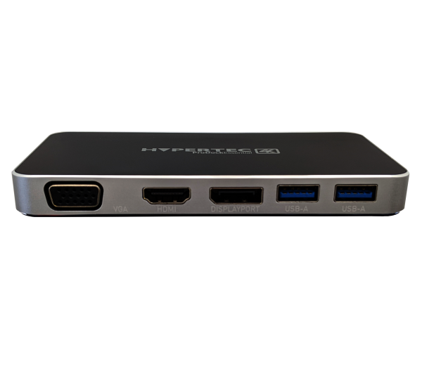 Hypertec ProDock EssentiaI 4K - Universal USB-C Dock with HDMI,VGA and DisplayPort