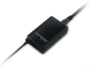 Hypertec HyperPower 65w. Universal USB-C GaN tech power supply unit. 3.0 Power Delivery / Qualcomm Quick Charge 4+. Designed to support a range of electronic devices that use the USB Type-C connector. Includes built-in thermal and power protection feature