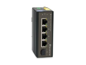 LevelOne 5-Port Gigabit Industrial Switch, DIN-Rail, -30°C to 65°C