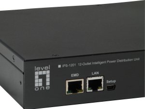 LevelOne 12-Outlet Intelligent Power Distribution Unit, 200-240V AC