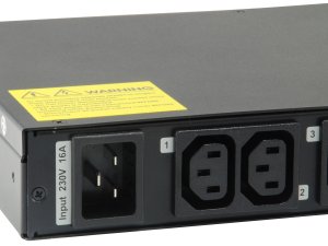 LevelOne 12-Outlet Intelligent Power Distribution Unit, 200-240V AC