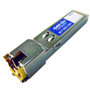 AddOn Networks J8177C-AOT network transceiver module Copper 1000 Mbit/s SFP