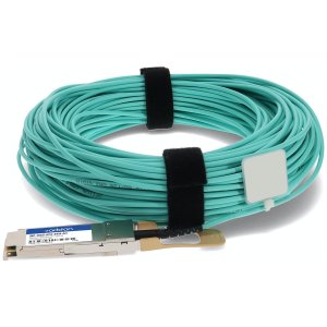 AddOn Networks JNP-100G-AOC-27M-AO InfiniBand/fibre optic cable QSFP28 Aqua colour