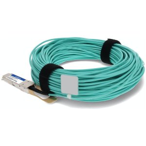 AddOn Networks JNP-100G-AOC-27M-AO InfiniBand/fibre optic cable QSFP28 Aqua colour