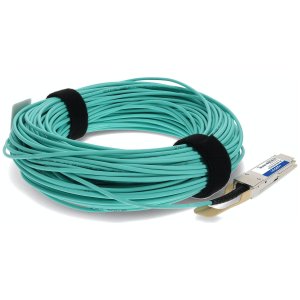 AddOn Networks JNP-100G-AOC-27M-AO InfiniBand/fibre optic cable QSFP28 Aqua colour