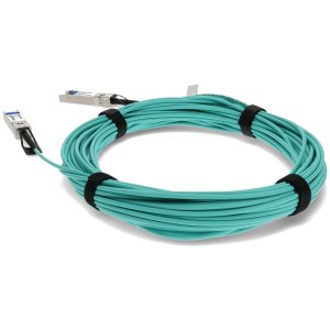 Juniper Networks JNP-SFP-25G-AOC-25M Compatible TAA Compliant 25GBase-AOC SFP28 Active Optical Cable (850nm, MMF, 25m)