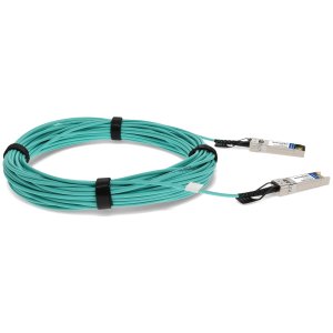 Juniper Networks JNP-SFP-25G-AOC-25M Compatible TAA Compliant 25GBase-AOC SFP28 Active Optical Cable (850nm, MMF, 25m)