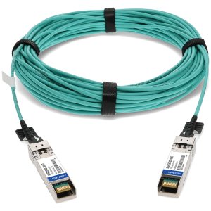 Juniper Networks JNP-SFP-25G-AOC-25M Compatible TAA Compliant 25GBase-AOC SFP28 Active Optical Cable (850nm, MMF, 25m)