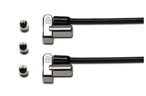 Kensington Universal 3-in-1 Keyed Lock Twin Head