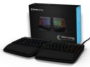 Kinesis Freestyle Edge RGB keyboard Gaming USB QWERTY Black