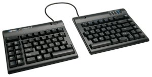 Kinesis KIN-FS2-01 keyboard Office USB QWERTY UK English Black