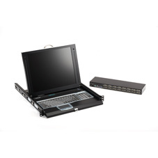 Black Box ServTray rack console 43.2 cm (17″) 1280 x 1024 pixels 1U