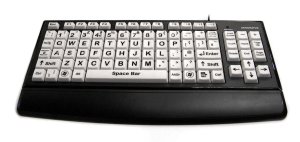 Accuratus Monster 2 keyboard Universal USB QWERTZ German Black, White